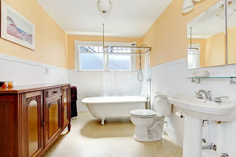 Bathroom Cabinet Installation